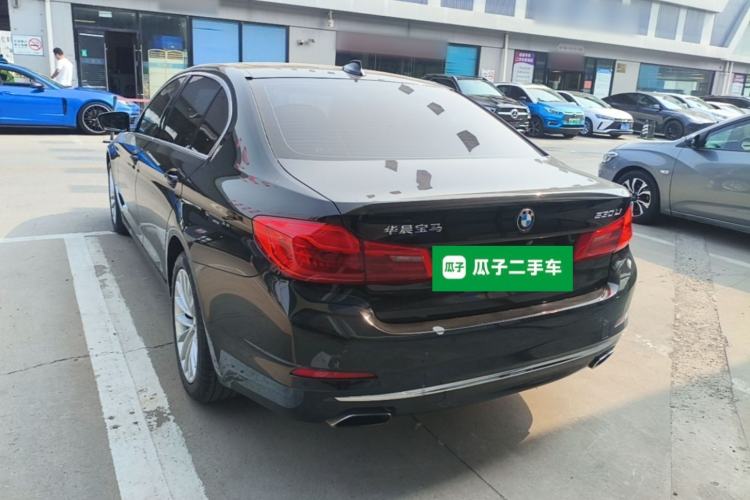 Used BMW 5 Series 2019 530Li Leading Model Luxury Package Rear Left 45 Deg