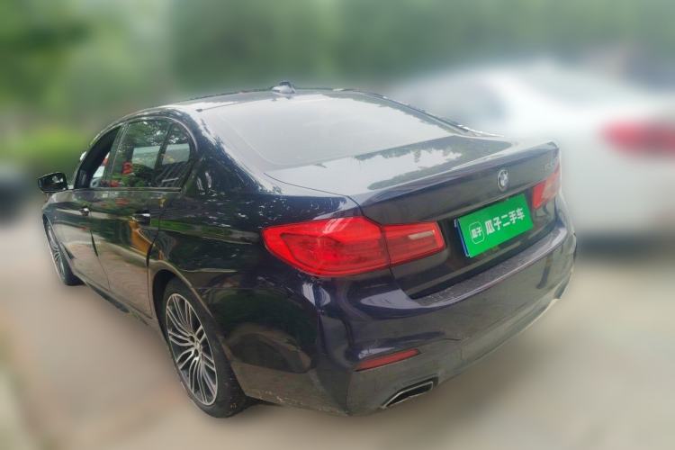 Used BMW 5 Series 2019 530Li Luxury Edition M Sport Package Rear Left 45 Deg