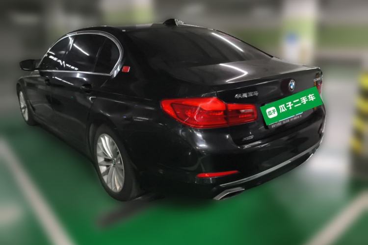 Used BMW 5 Series 2019 Updated 530Li xDrive Luxury Package Rear Left 45 Deg