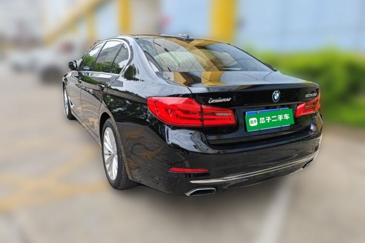 Used BMW 5 Series 2019 530Li Leading Model Luxury Package Rear Left 45 Deg
