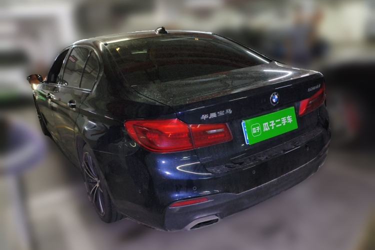 Used BMW 5 Series 2019 Facelifted 530Li Leading Edition M Sport Package Rear Left 45 Deg