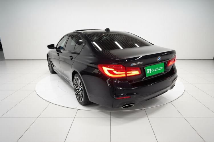 Used BMW 5 Series 2019 530Li Leading Model M Sport Package Rear Left 45 Deg