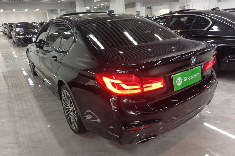 Used BMW 5 Series 2019 530Li Leading Model M Sport Package Rear Left 45 Deg