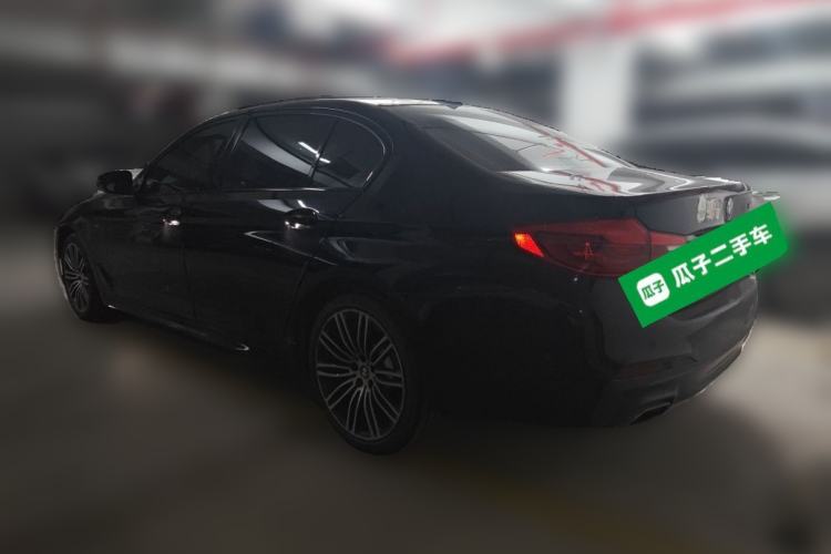 Used BMW 5 Series 2019 530Li Leading Model M Sport Package Rear Left 45 Deg