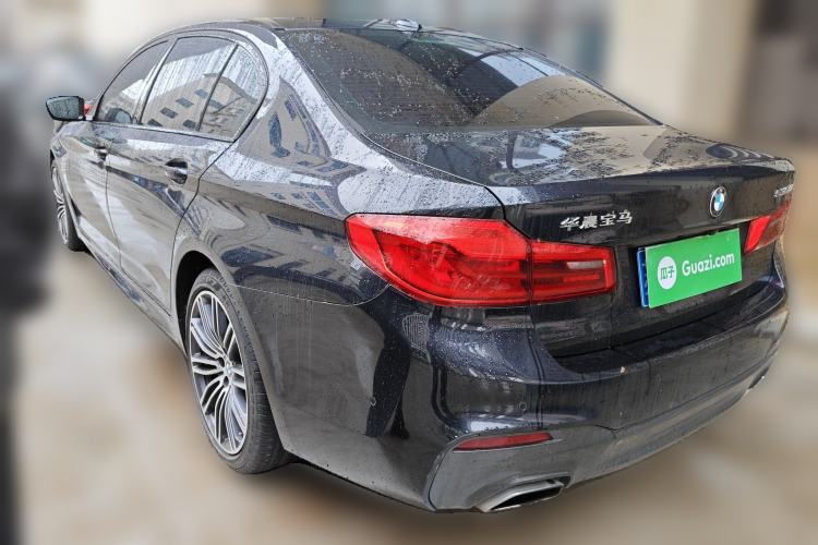 Used BMW 5 Series 2019 530Li Luxury Edition M Sport Package Rear Left 45 Deg