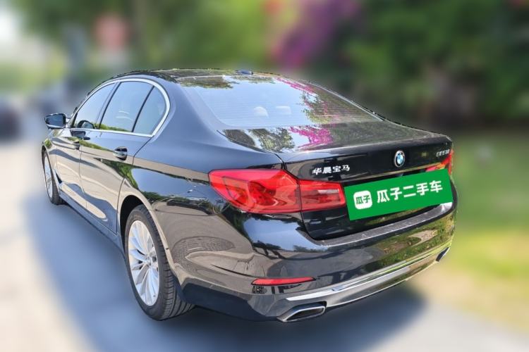 Used BMW 5 Series 2019 525Li Luxury Package Rear Left 45 Deg