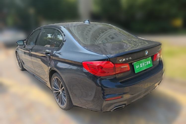 Used BMW 5 Series 2019 Facelifted 530Li Leading Edition M Sport Package Rear Left 45 Deg