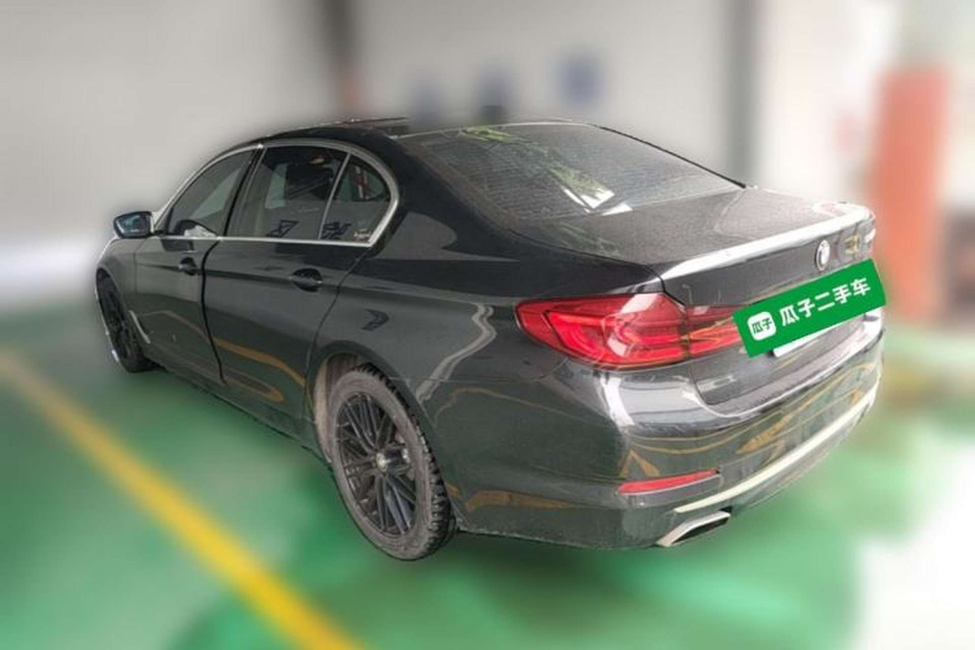Used BMW 5 Series 2019 530Li Leading Model Luxury Package Rear Left 45 Deg