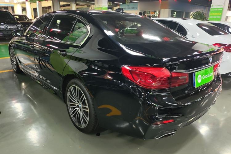 Used BMW 5 Series 2019 530Li Leading Model M Sport Package Rear Left 45 Deg