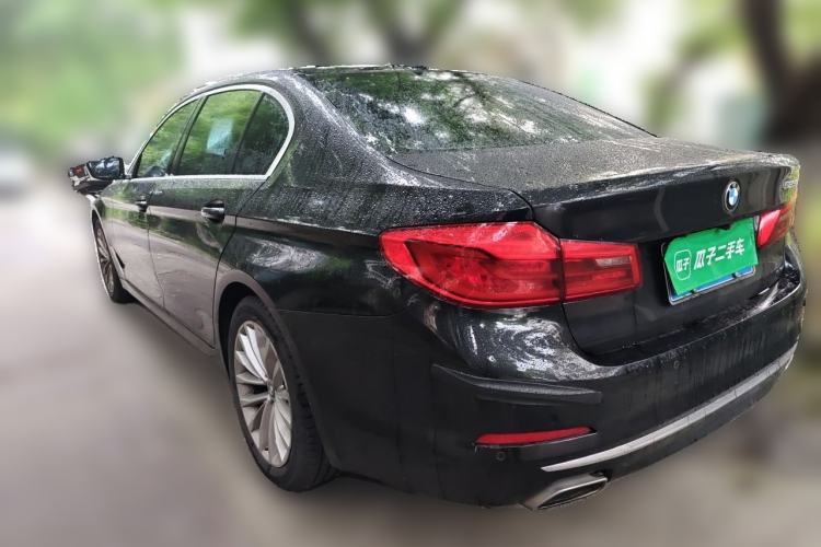 Used BMW 5 Series 2019 525Li Luxury Package Rear Left 45 Deg