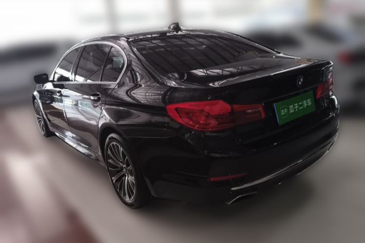 Used BMW 5 Series 2019 530Li Leading Model Luxury Package Rear Left 45 Deg