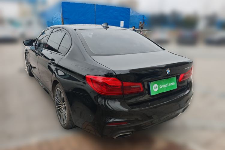 Used BMW 5 Series 2019 530Li Leading Model M Sport Package Rear Left 45 Deg