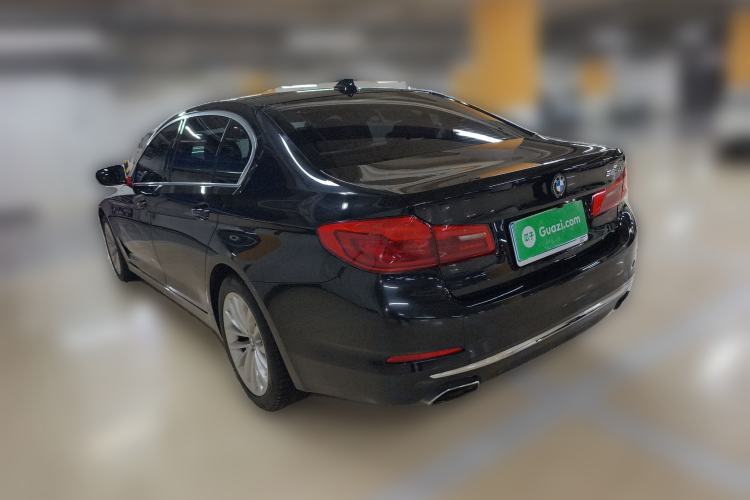 Used BMW 5 Series 2019 525Li Luxury Package Rear Left 45 Deg
