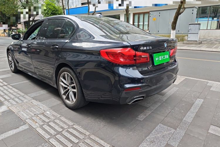 Used BMW 5 Series 2019 Restyled 525Li M Sport Package Rear Left 45 Deg