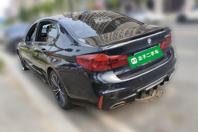 Used BMW 5 Series 2019 Facelifted 530Li Leading Edition M Sport Package Rear Left 45 Deg