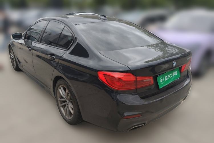 Used BMW 5 Series 2019 525i M Sport Package Rear Left 45 Deg