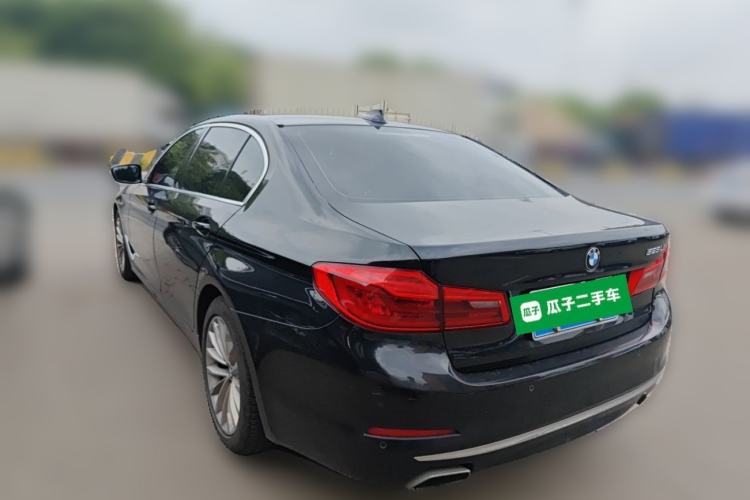 Used BMW 5 Series 2019 Facelifted 525Li Luxury Package Rear Left 45 Deg