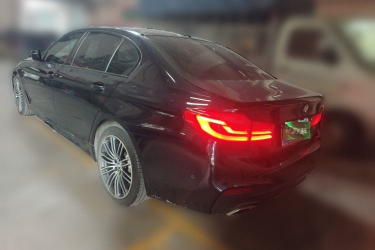 Used BMW 5 Series 2019 530Li Leading Model M Sport Package Rear Left 45 Deg