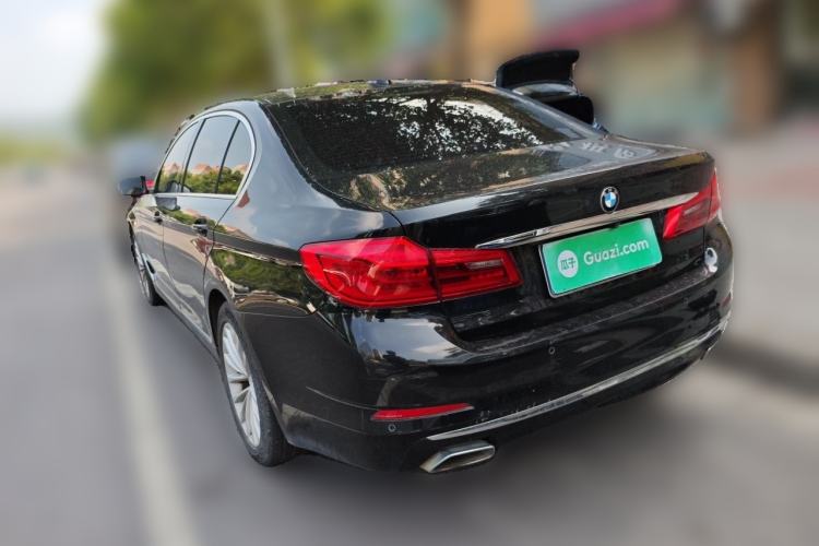 Used BMW 5 Series 2019 525Li Luxury Package Rear Left 45 Deg