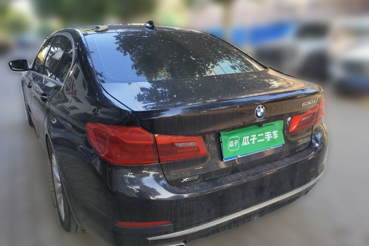Used BMW 5 Series 2019 530Li xDrive Luxury Package Rear Left 45 Deg