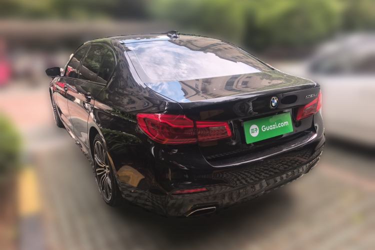 Used BMW 5 Series 2019 530Li Leading Model M Sport Package Rear Left 45 Deg
