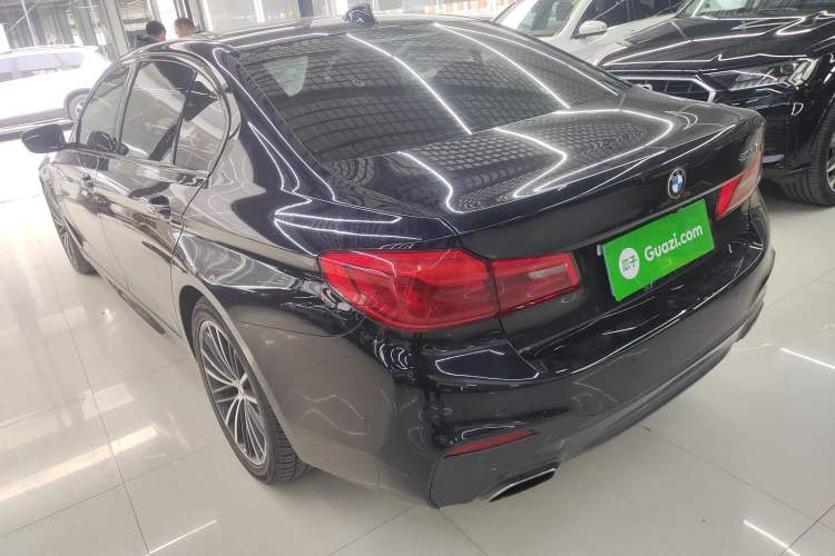 Used BMW 5 Series 2019 Facelifted 530Li Leading Edition M Sport Package Rear Left 45 Deg