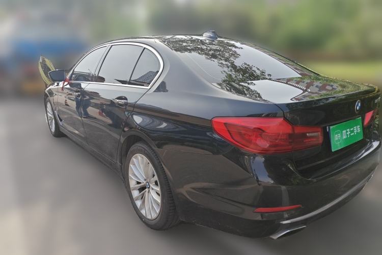 Used BMW 5 Series 2019 530Li Leading Model Luxury Package Rear Left 45 Deg