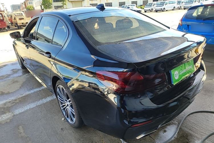 Used BMW 5 Series 2019 530Li Leading Model M Sport Package Rear Left 45 Deg