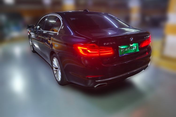 Used BMW 5 Series 2019 Facelifted 525Li Luxury Package Rear Left 45 Deg