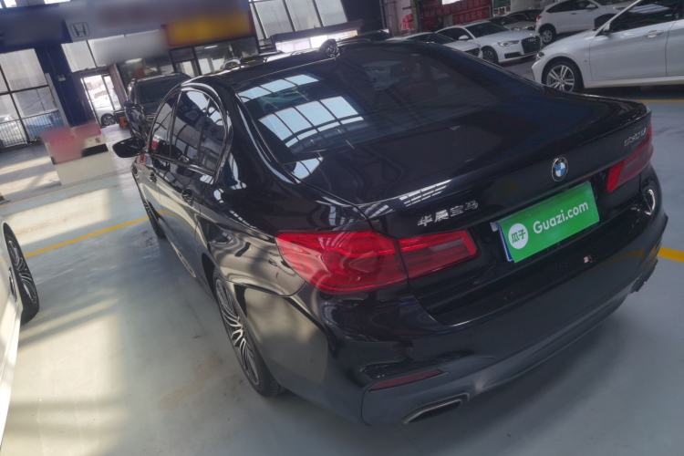 Used BMW 5 Series 2019 530Li Leading Model M Sport Package Rear Left 45 Deg
