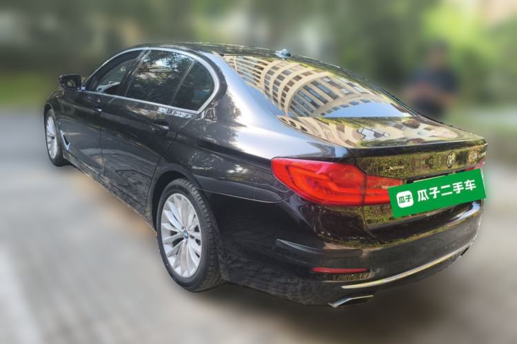 Used BMW 5 Series 2019 530Li Leading Model Luxury Package Rear Left 45 Deg