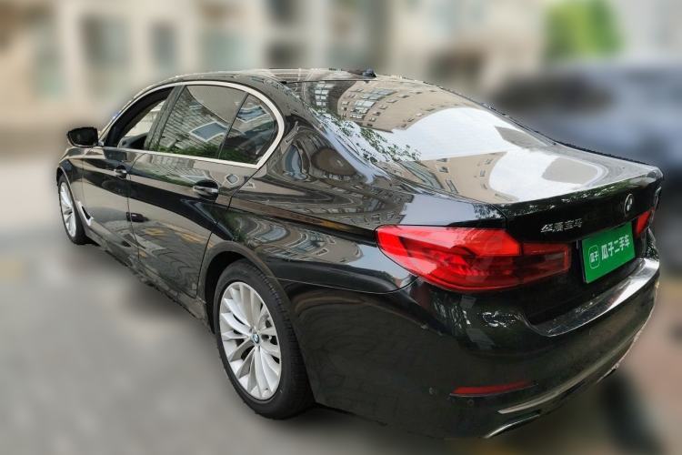 Used BMW 5 Series 2019 530Li Leading Model Luxury Package Rear Left 45 Deg