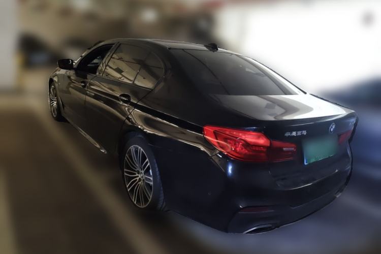 Used BMW 5 Series 2019 530Li Leading Model M Sport Package Rear Left 45 Deg