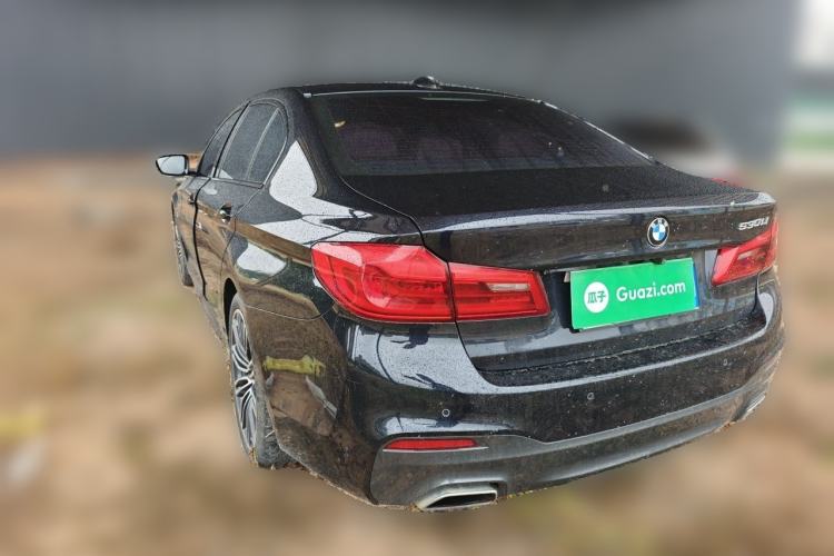 Used BMW 5 Series 2019 530Li Leading Model M Sport Package Rear Left 45 Deg
