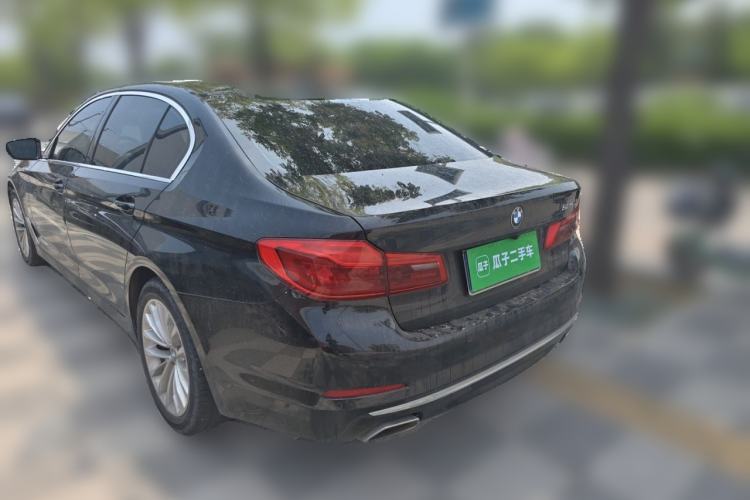 Used BMW 5 Series 2019 525Li Luxury Package Rear Left 45 Deg