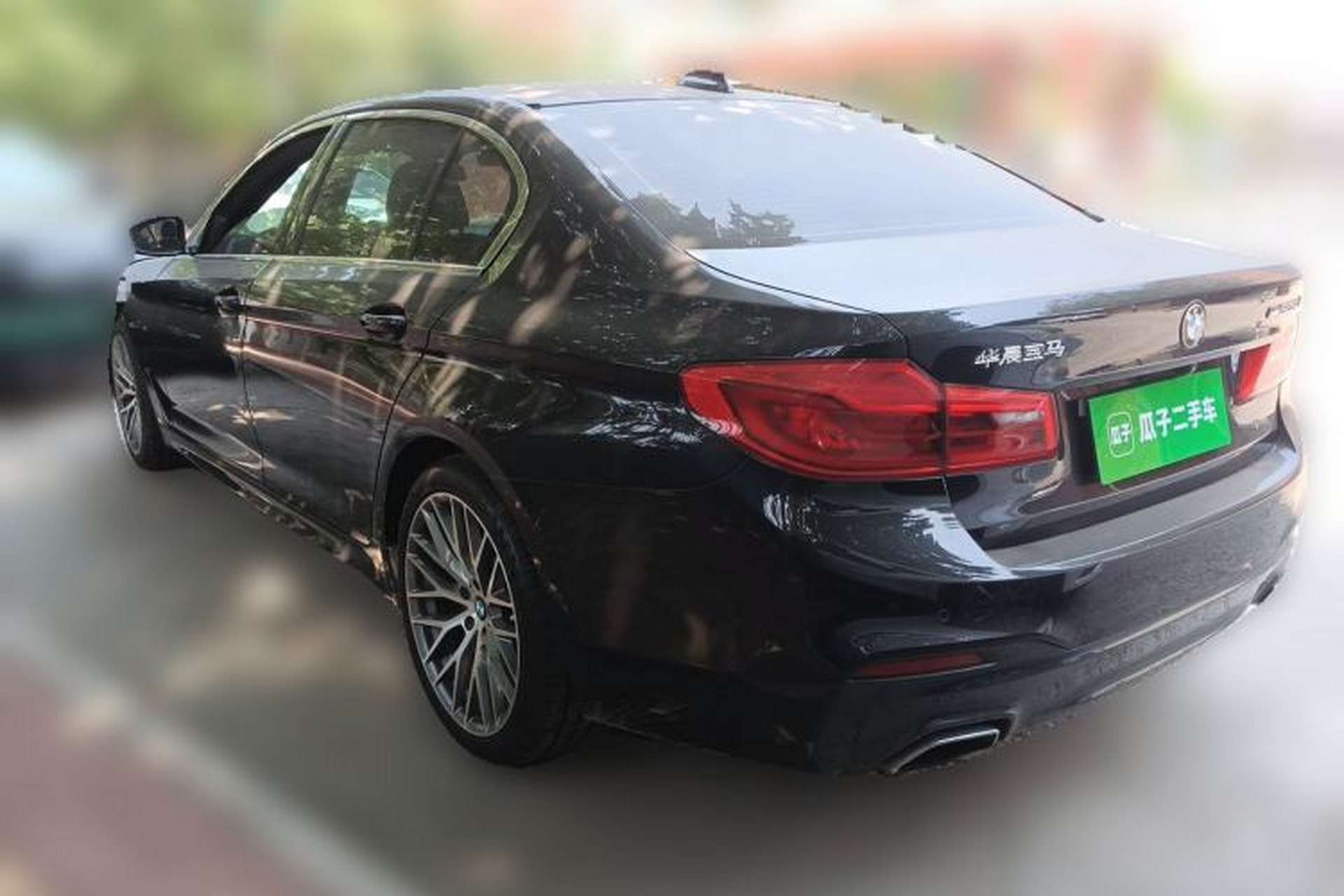 Used BMW 5 Series 2019 525Li M Sport Package Rear Left 45 Deg