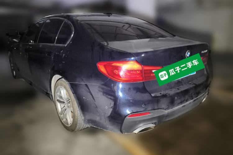 Used BMW 5 Series 2019 525Li M Sport Package Rear Left 45 Deg
