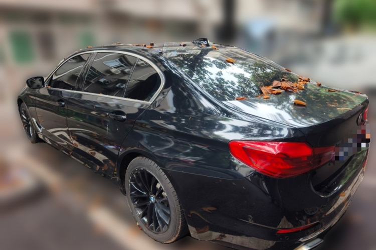 Used BMW 5 Series 2019 Facelifted 530Li Luxury Edition Premium Package Rear Left 45 Deg
