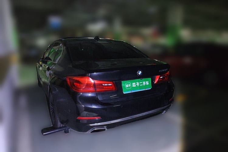 Used BMW 5 Series 2019 530Li Luxury Edition Premium Package Rear Left 45 Deg