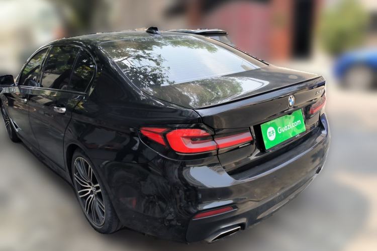 Used BMW 5 Series 2019 530Li Leading Model M Sport Package Rear Left 45 Deg