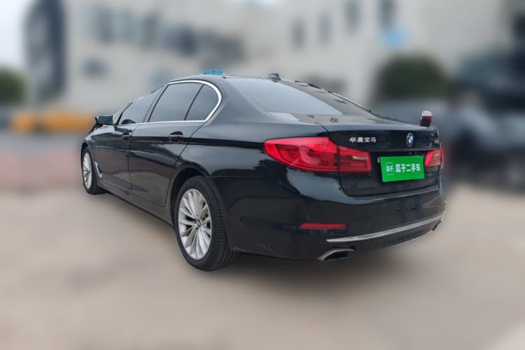 Used BMW 5 Series 2019 Facelifted 530Li Leading Edition Luxury Package Rear Left 45 Deg