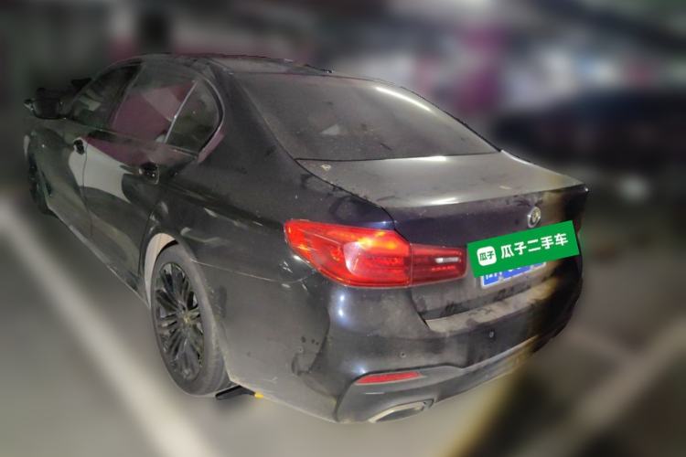Used BMW 5 Series 2019 530Li Leading Model M Sport Package Rear Left 45 Deg