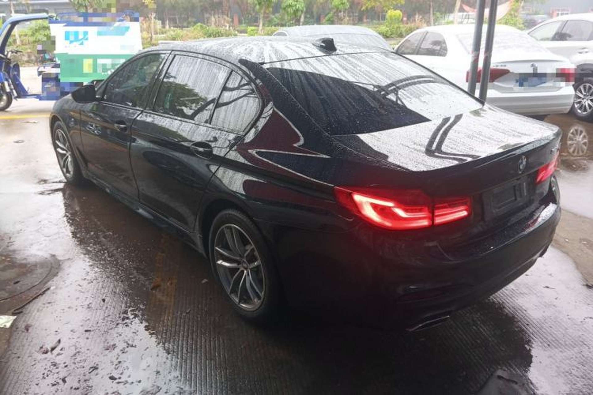 Used BMW 5 Series 2019 525Li M Sport Package Rear Left 45 Deg