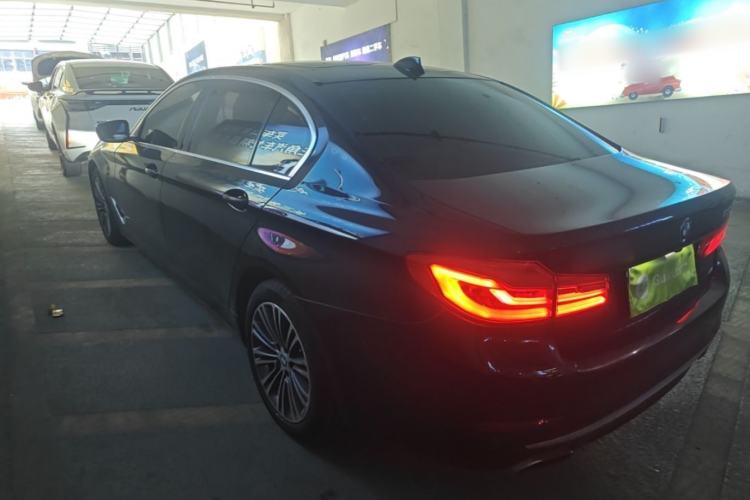 Used BMW 5 Series 2019 530Li Luxury Edition Premium Package Rear Left 45 Deg