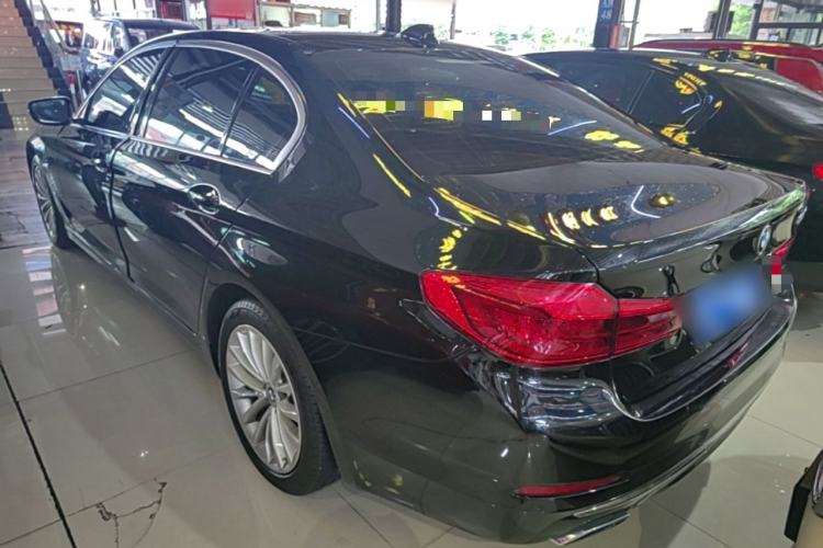 Used BMW 5 Series 2019 530Li Leading Model Luxury Package Rear Left 45 Deg