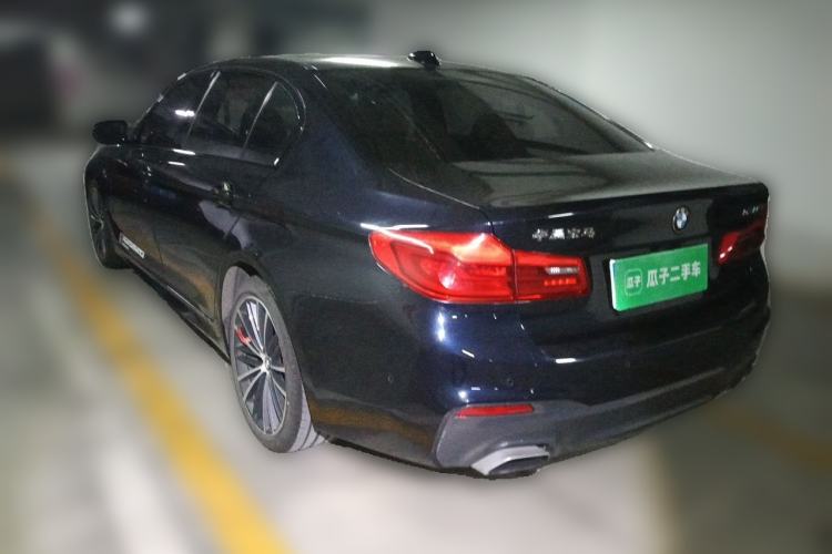 Used BMW 5 Series 2019 Facelifted 530Li Leading Edition M Sport Package Rear Left 45 Deg