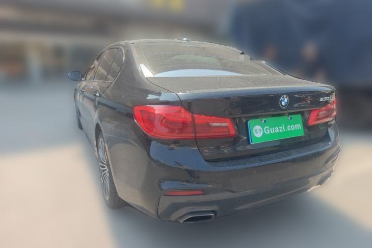 Used BMW 5 Series 2019 530Li Leading Model M Sport Package Rear Left 45 Deg