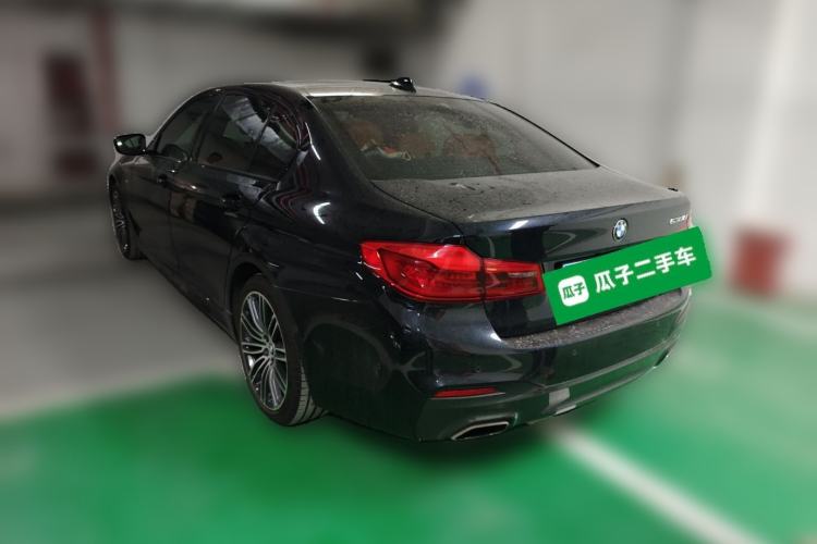 Used BMW 5 Series 2019 530Li Leading Model M Sport Package Rear Left 45 Deg