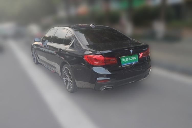 Used BMW 5 Series 2019 Facelifted 530Li Leading Edition M Sport Package Rear Left 45 Deg
