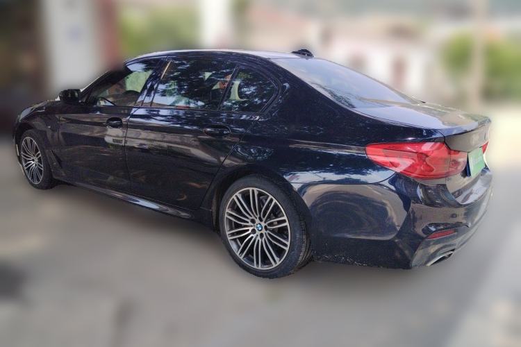 Used BMW 5 Series 2019 530Li Leading Model M Sport Package Rear Left 45 Deg